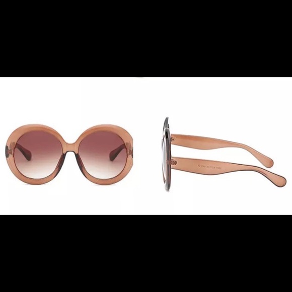 NEW Oversized Round Sunglasses - Picture 6 of 7